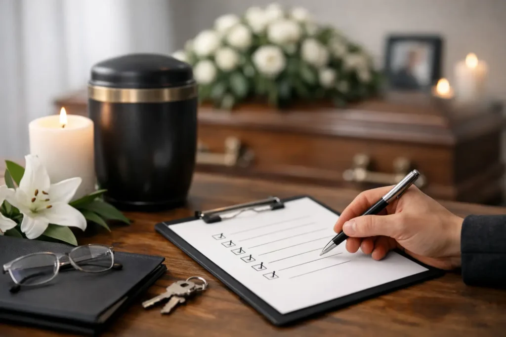 Funeral Planning Checklist for Family Peace